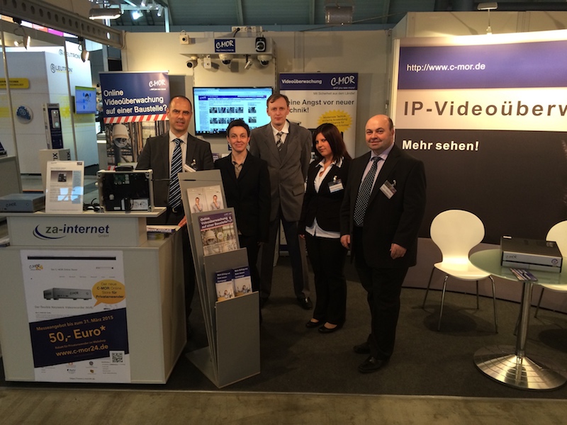 c mor exhibits at eltefa trade show 2015