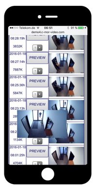 iPhone Video Preview