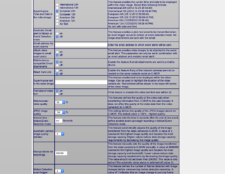 Camera Configuration Page 3