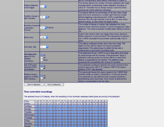 Camera Configuration Page 4