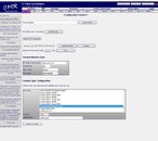 C-MOR 15 Camera Configuration Web Page